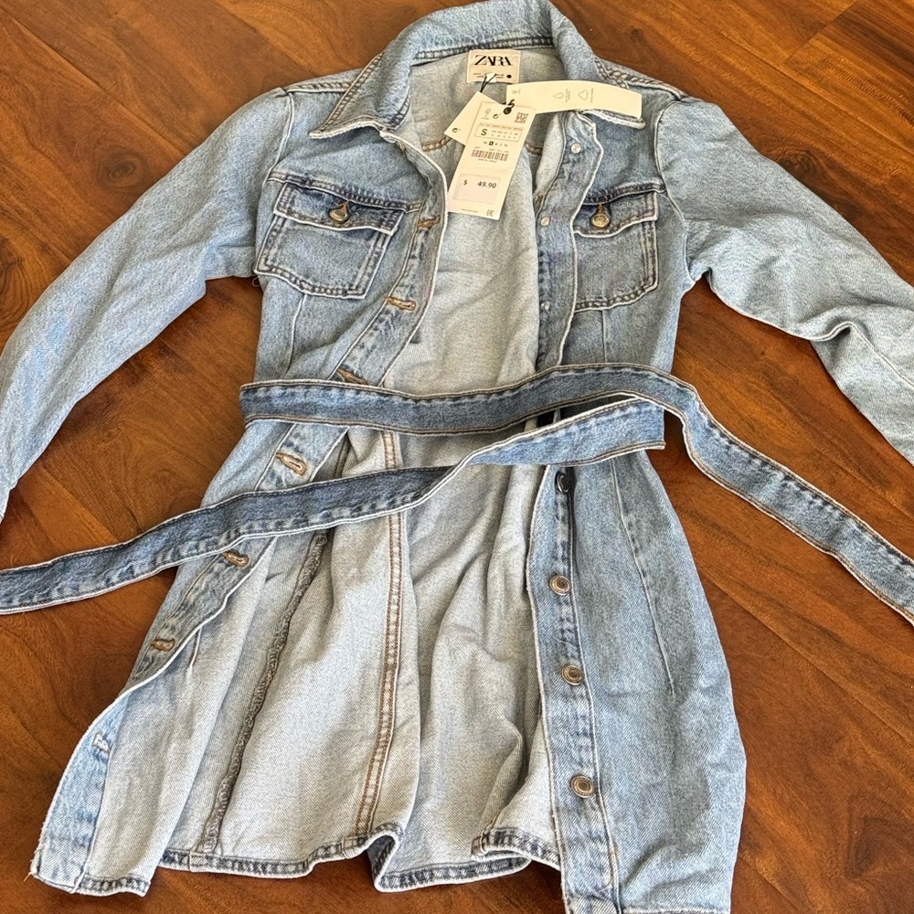Zara denim dress